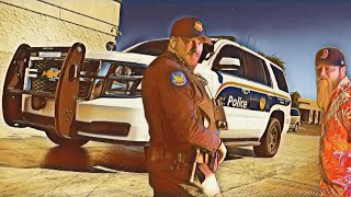 Uber driver pulled over tries to befriend the cops [upl. by Rehposirhc]