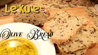 Lekue Olive Bread Recipe [upl. by Aer]