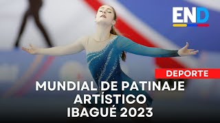 Mundial de patinaje artístico 2023 en el Coliseo Mayor de Ibagué [upl. by Higley]