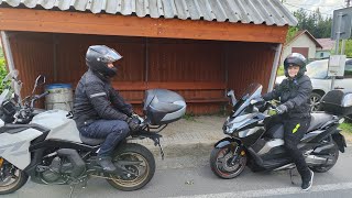 CFMOTO 700MT  HONDA FORZA 125  CFMOTO 650GT  Zmrzlina Nučnice Litoměřice [upl. by Diraf212]