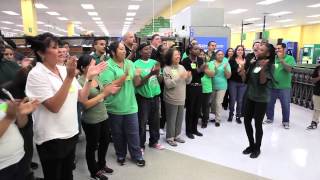 Downtown Los Angeles Walmart Cheer [upl. by Calley]