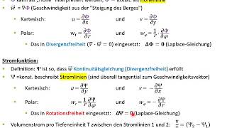 Grundlagen der Potentialströmung  Zusammenfassung [upl. by Whittaker288]