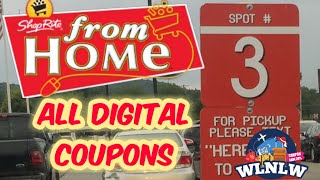 SHOPRITE FROM HOME COUPON HAUL  ALL DIGITAL COUPONS  CURBSIDE PICK UP SHOPRITE COUPONCOMMUNITY [upl. by Brandenburg]