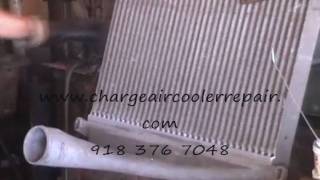 charge air cooler repair [upl. by Elleivad808]