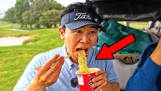 Golf but every hole is MUKBANG [upl. by Sandon127]