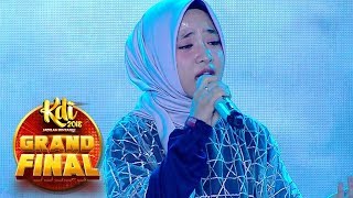 Sungguh Fantastic Penampilan Nissa Sabyan DEEN ASSALAM  Grand Final KDI 210 [upl. by Rebmetpes]