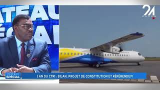 PLATEAU SPÉCIAL  UN AN DU CTRI  BILAN PROJET DE CONSTITUTION ET REFERENDUM [upl. by Ahsratal333]