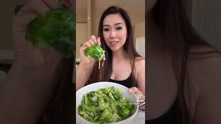 Warm Brussels Sprouts Salad  MyHealthyDish [upl. by Xuaeb]