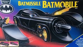 Batmissile Batmobile  Batman Returns Kenner Español [upl. by Esorrebma546]