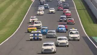 CTCRC Poultec Pre66 Touring Cars  Donington 2021  Race 1 [upl. by Gowrie]