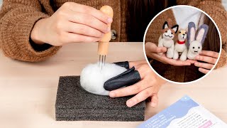 Needle Felting Beginner Tutorial [upl. by Ietta]