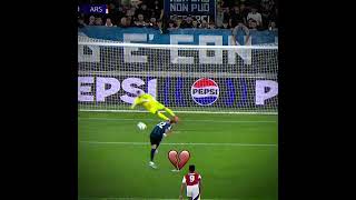 arsenal 🔥 viraledit football heart edit fypシ゚viral viralvideo virelshorts [upl. by Miharba417]