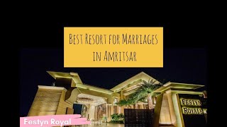 Best Resort for Marriages in Amritsar Festyn RoyalAerial ViewHoneyShah Vlogsamritsar [upl. by Hna129]