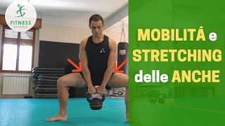 Allenamento di MOBILITÀ e STRETCHING per le ANCHE [upl. by Senskell]