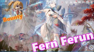 Bounty Tower of Fantasy MMO gameplay walkthrough with Fern Ferun [upl. by Cogswell]