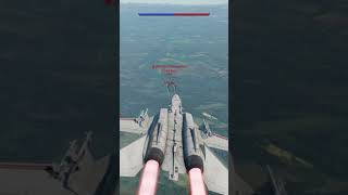 F14 vs F14 dogfight warthunder fighterjet gaming crazy aviation dogfight [upl. by Aihsilat]