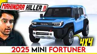 Toyota is Launching Mini Fortuner to kill Mahindra by 2025   Aristo News 122 [upl. by Naahsar]