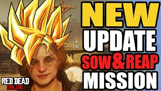 Red Dead Online playing Telegrams missions with new update PART 4 SOW amp REAP MISSION [upl. by Darum282]