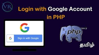 Login with Google Account in PHP in Tamil [upl. by Llerahs]