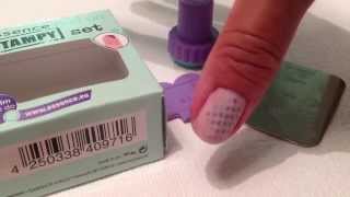 Unboxing en review Stampy Set van Essence nail art [upl. by Atnuahc835]