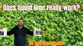 Does liquid lime for food plots really work Part 1 [upl. by Nuj]