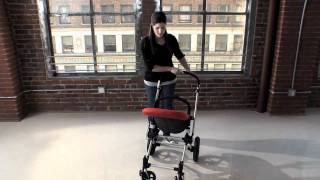 bugaboo cameleon demo  unfold the stroller [upl. by Enelra606]