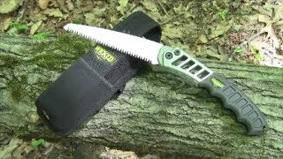 Wicked Tree Gear Tough Hand Saw For Camping  Bushcraft  Survival  Bugout Bags [upl. by Kenton]