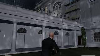 Hitman Blood Money  Amendment XXV part 2  STEALTH TRANQUILIZING GUARDS WITH AIR RIFLE [upl. by Lyall78]