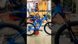 Wissco 4x blue Custom build cycle gearcycle bike bicycle stuntcycle mountainbike [upl. by Annij21]