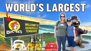 Bucees Sevierville Tennessee  The Worlds Largest Convenience Store Tour [upl. by Irrem]