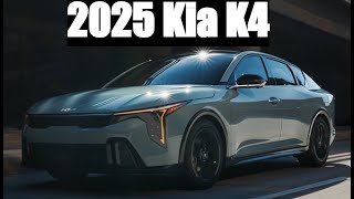 2025 Kia K4 Trims Key Features amp More [upl. by Lasala]