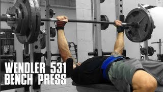 Beyond Wendler 531 C2W2 Bench Press [upl. by Cyb]