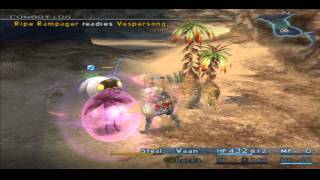 Final Fantasy XII Vaan Solo OBLPLLG Rabanastre Watch vs Ripe Rampager Just for fun [upl. by Aititil]