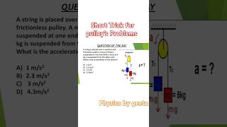 quotCrack the Code of Pulley Mechanics in Just Minutesquot🎯 shortsfeed pulley [upl. by Adle]