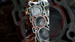 Piston play check ytshorts pistons car [upl. by Camilla]