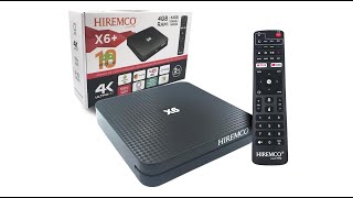 Yeni Hiremco X6 Android Box  Bluetooht Kumanda Eşleştirmesi [upl. by Cadmar]