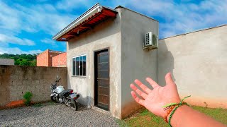 Eu construí uma casinha de R10000 no quintal [upl. by Anuaf]