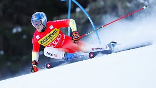 FIS Alpine Ski World Cup  Mens Giant Slalom 2 RUN 1  Alta Badia ITA  2023 [upl. by Attelahs178]