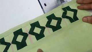 ✨💫SEWING TIPS amp TRICKS EPISODE 27 FABRIC PATTI DESIGN [upl. by Borchert649]