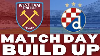 WEST HAM V DINAMO ZAGREB  MATCHDAY BUILD UP  LIVE  EUROPA LEAGUE [upl. by Asyle]