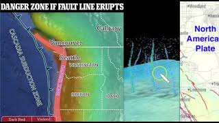 MegaEarthquake to Rock Major West Coast Fault Line Triggering 100 Foot Waves Along Cascadia Fault [upl. by Nohsav]