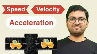 average and instantaneous speed velocity acceleration  motion in straight line  rectilinear motion [upl. by Assedo502]