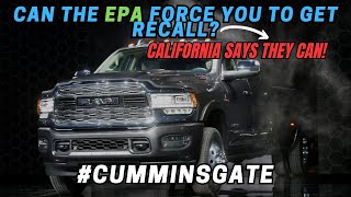 cumminsgate 2013 23 Ram 2500 3500 Cummins Emission scandal defeat California CARB forcing recall [upl. by Anaej]