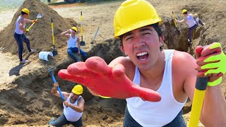 Digging A Hole All The Way To China  Challenge [upl. by Alister]