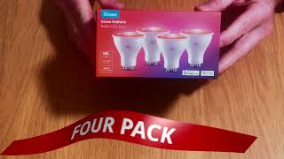 GOVEE GU10 H600D RGBWW SMART LED BULB UNBOXING [upl. by Ybrek]