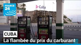 À Cuba la flambée du prix du carburant • FRANCE 24 [upl. by Yoko]