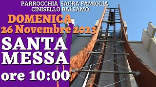 Santa Messa domenica 26 Novembre 2023 ore 1000  Terza Domenica di Avvento [upl. by Eiclek32]