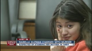 Isabella Guzman charged in mothers murder [upl. by Tonjes]