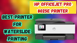 HP OfficeJet Pro 8025e Printer  2024 Review [upl. by Nosrettap57]