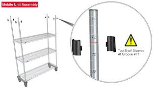 Assembly  Super Erecta TopTrack Shelving [upl. by Nate]